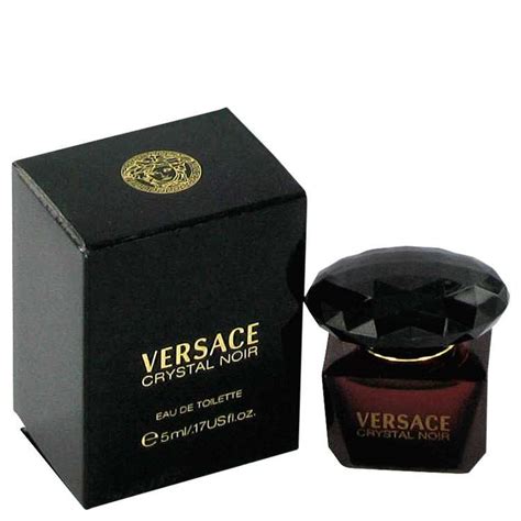 versace 5ml crystal nior|Versace eau de toilette.